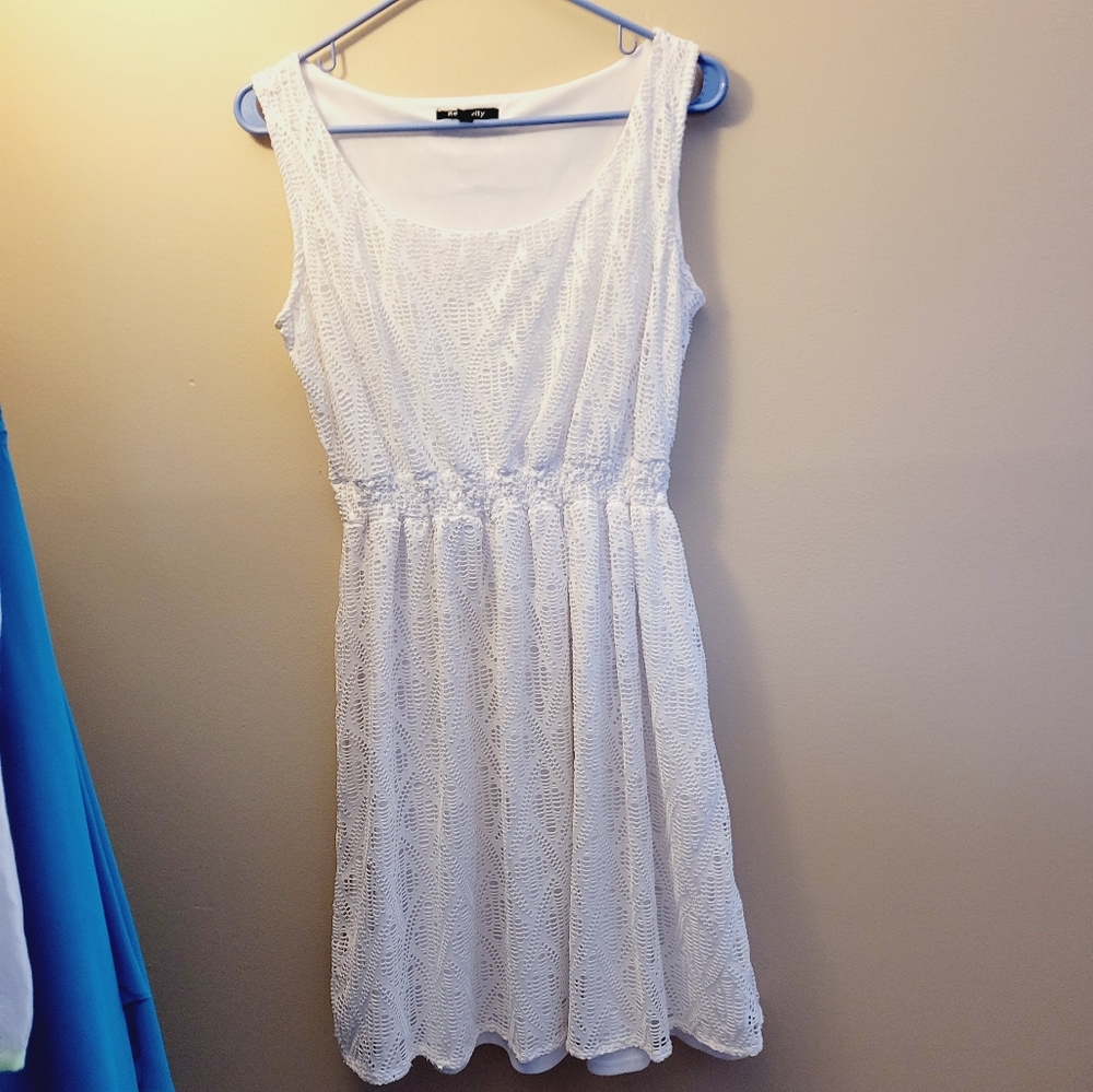 🛍 (3 for $20) Relativity Brand Dress White Size Medium